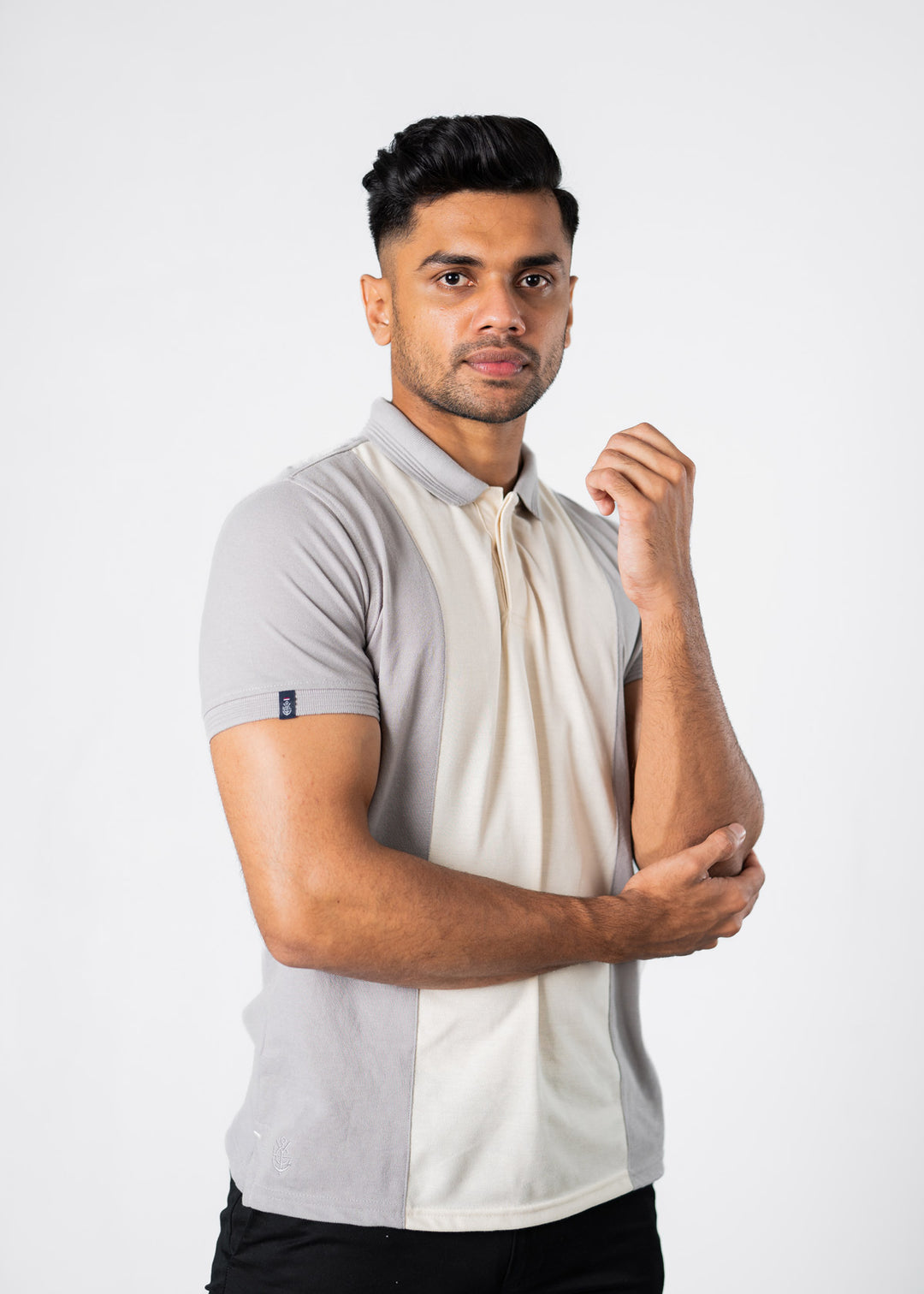 Elevated Summer Dual-Colour Retro Polo LCY