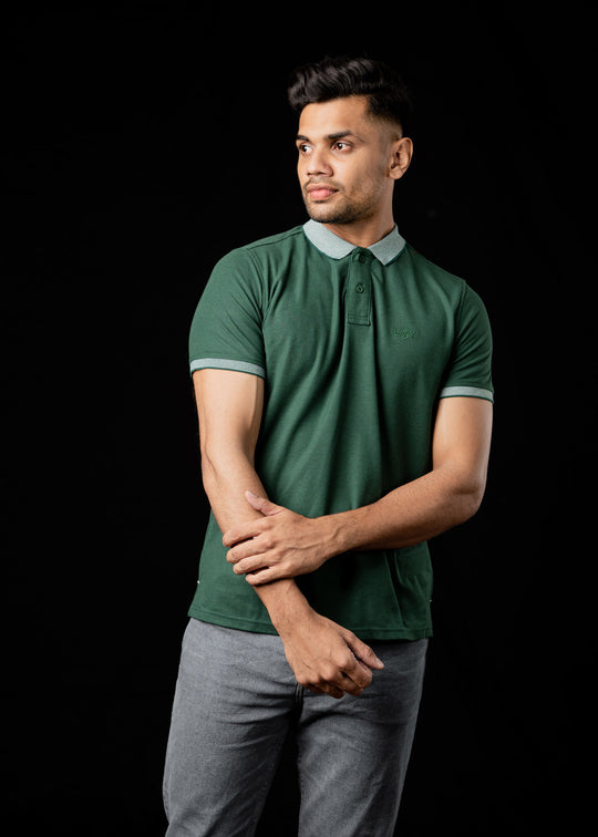 Elevated Summer Structured Tipping Basic Polo LCY